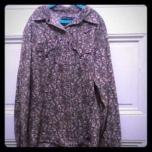 Cruel girl western shirt, size s, women’s